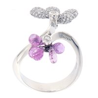 Anello Fanton Gioielli Donna ANELLI DIAMANTI in Oro bianco Diamante 0.37 Ct FG40016542 - FG40016542